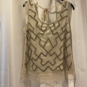 mia joy champagne top